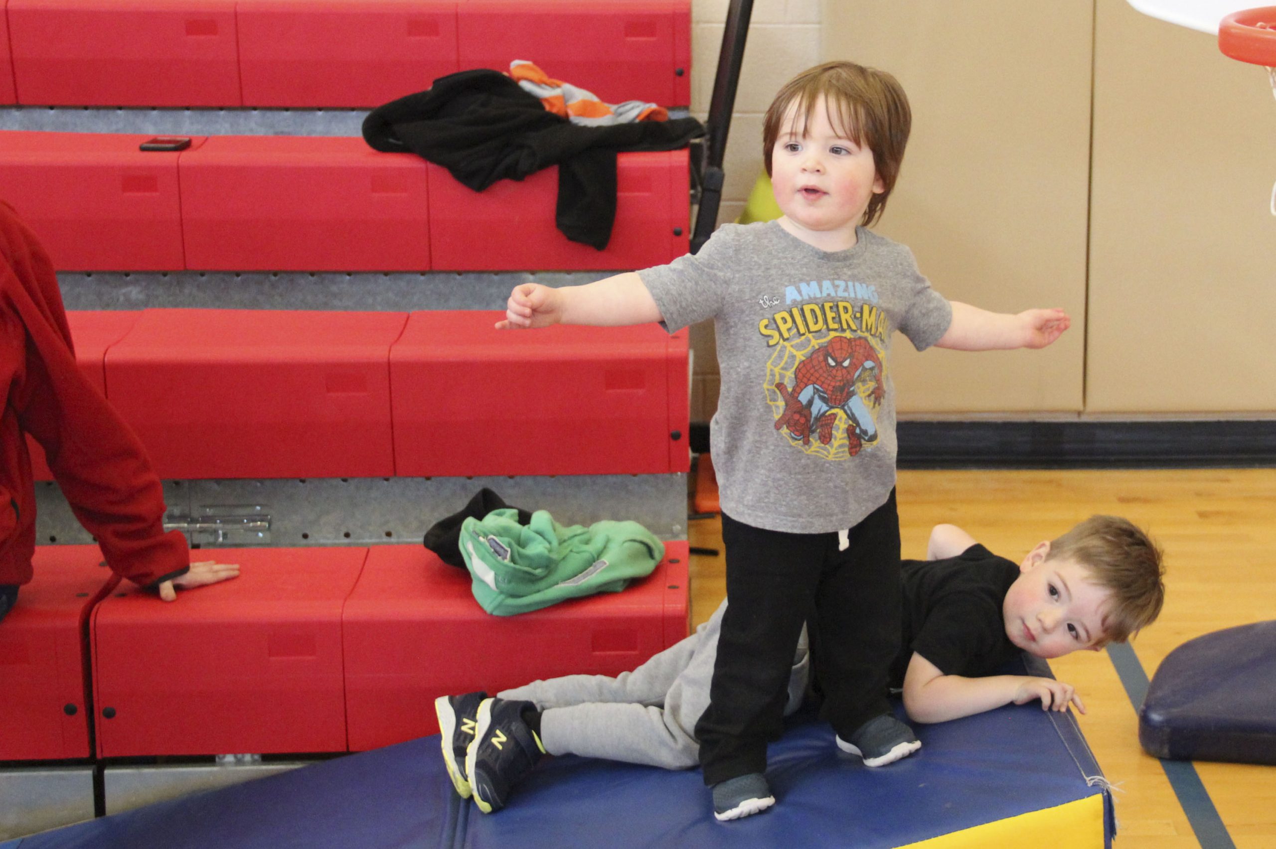 2019-Sprouts-Athletics (20) | Springbrook Harrison and Chase have fun together at Sprouts