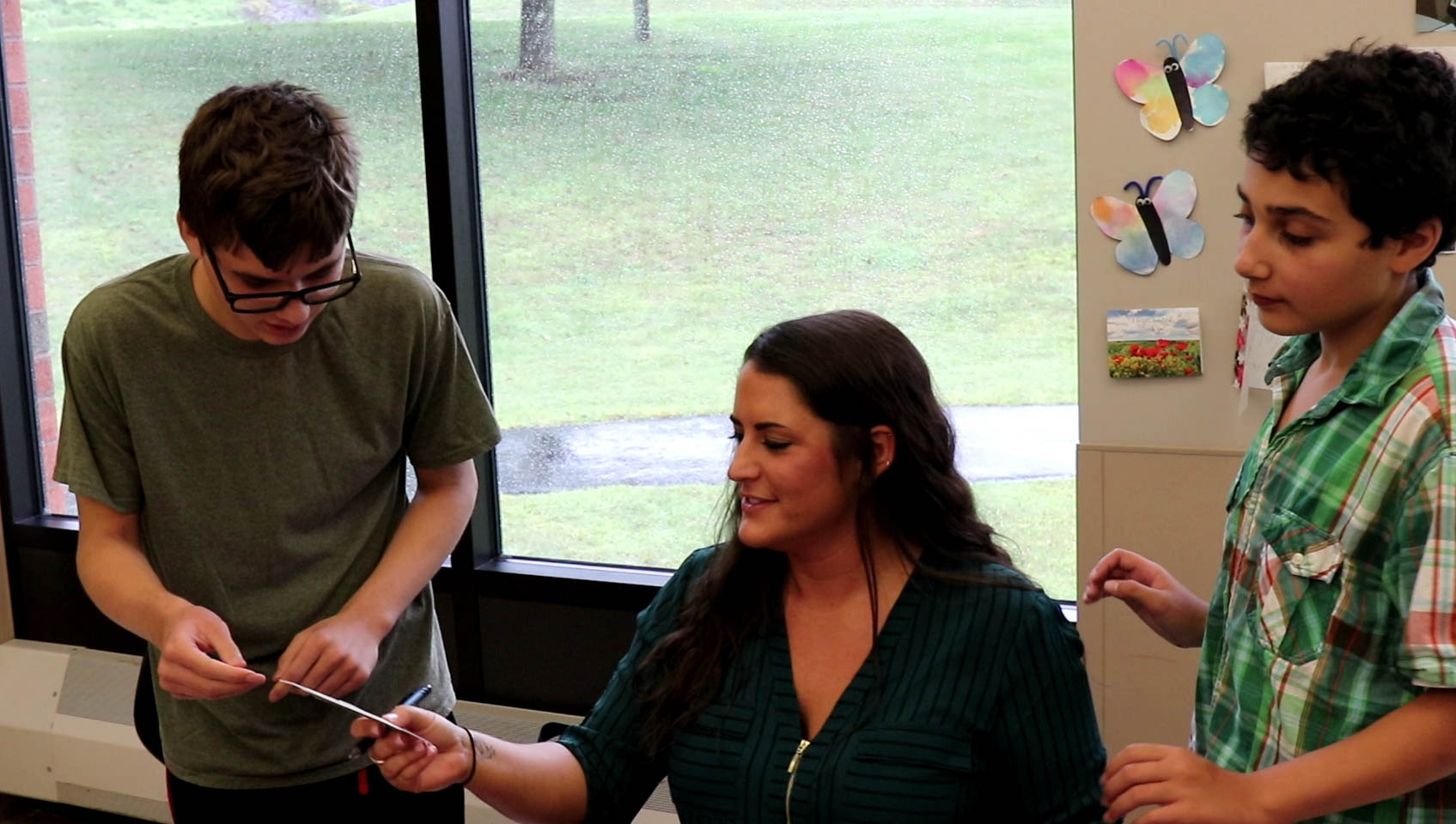 2019.Alyssa.Golisano-2 | Springbrook Alyssa Horton teaches in her Golisano Center classroom