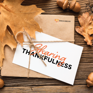Sharing Thankfulness_3 | Springbrook